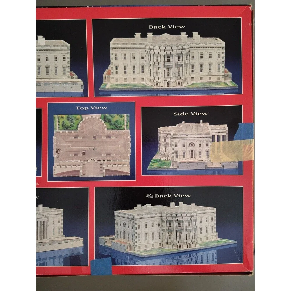 Puzz 3D white house